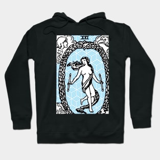 Geometric Tarot Print - The World Hoodie